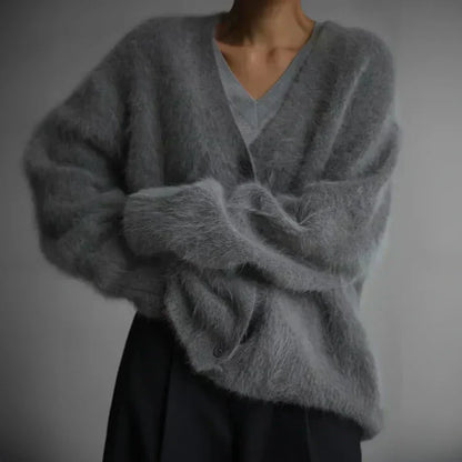 Large Women's Soft Plus Size Cardigan