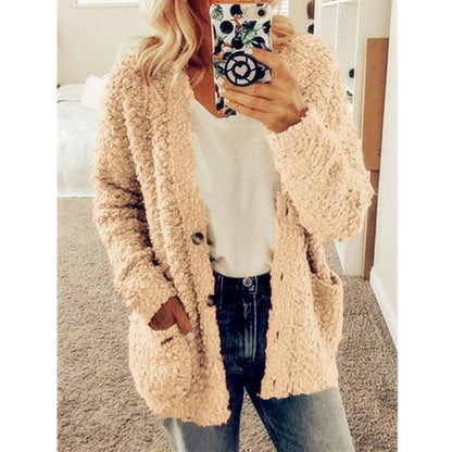 Women's Scarf Fleece Vest Warm
