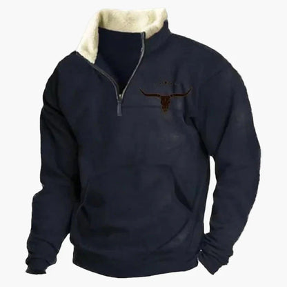Stylish Western Pullover Aztec Pattern