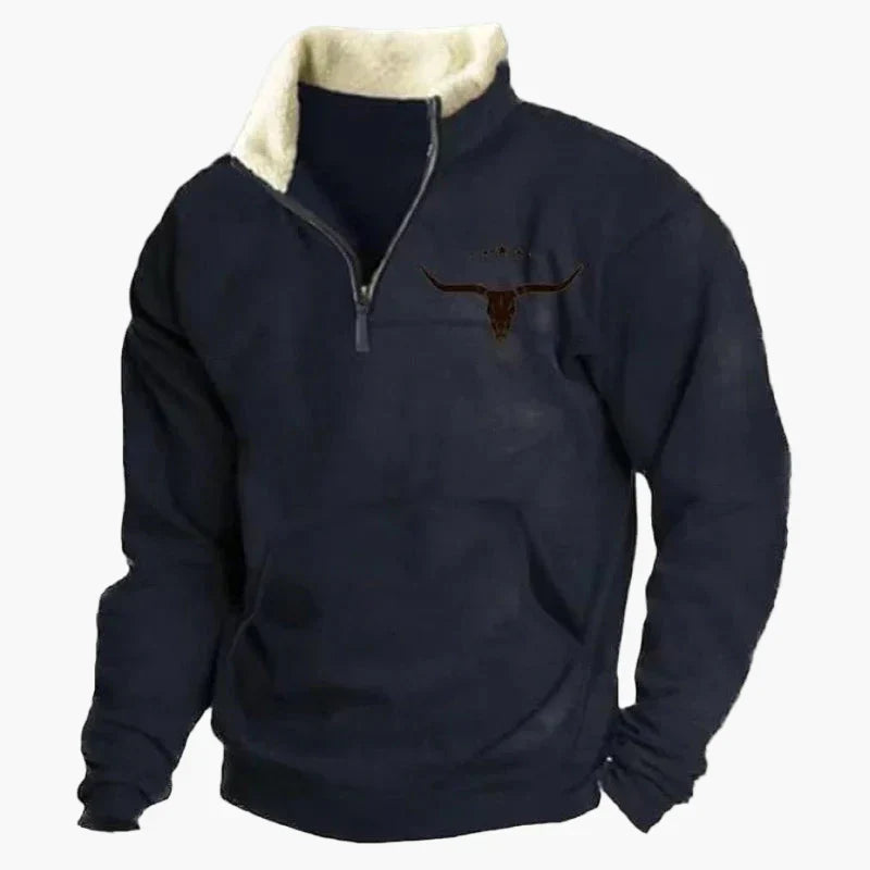 Stylish Western Sweater Vintage Look