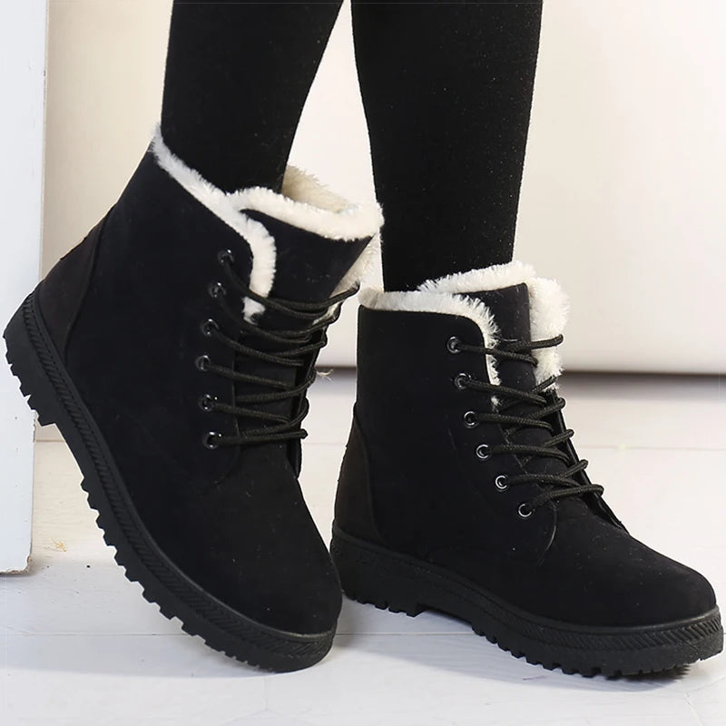 Elegant Women's Warm Winter Boots