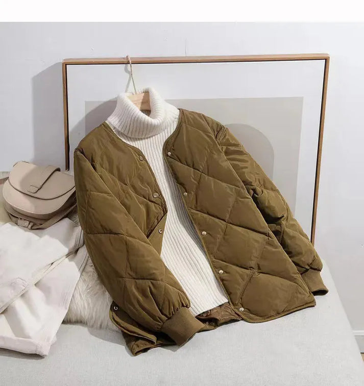 Damen Winterjacke Warm und Stilvoll
