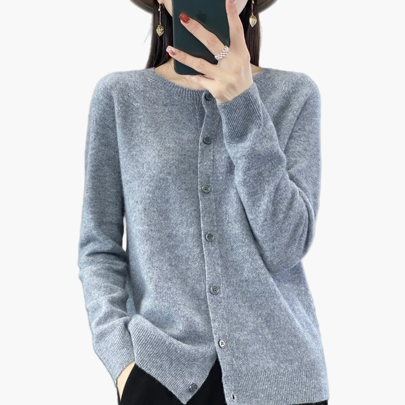 Elegant Knitted Cardigan for Women