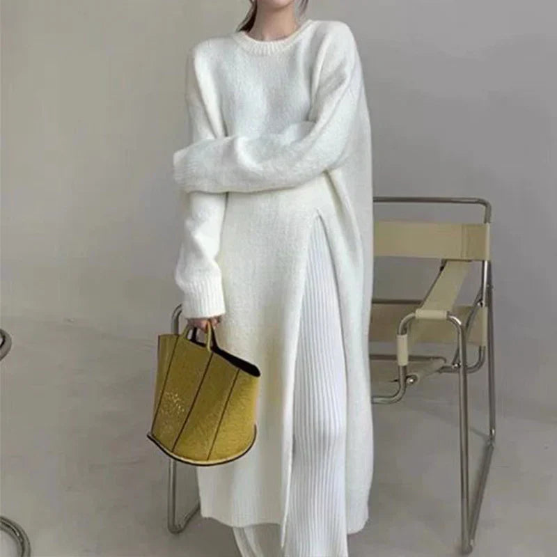 Stylish Winter Knitted Dress Casual Chic