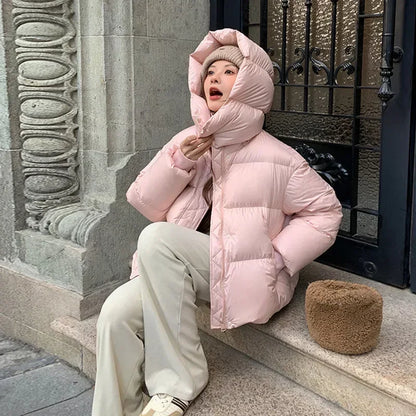 Women's Oversized Warm Insulated Puffer Jacket