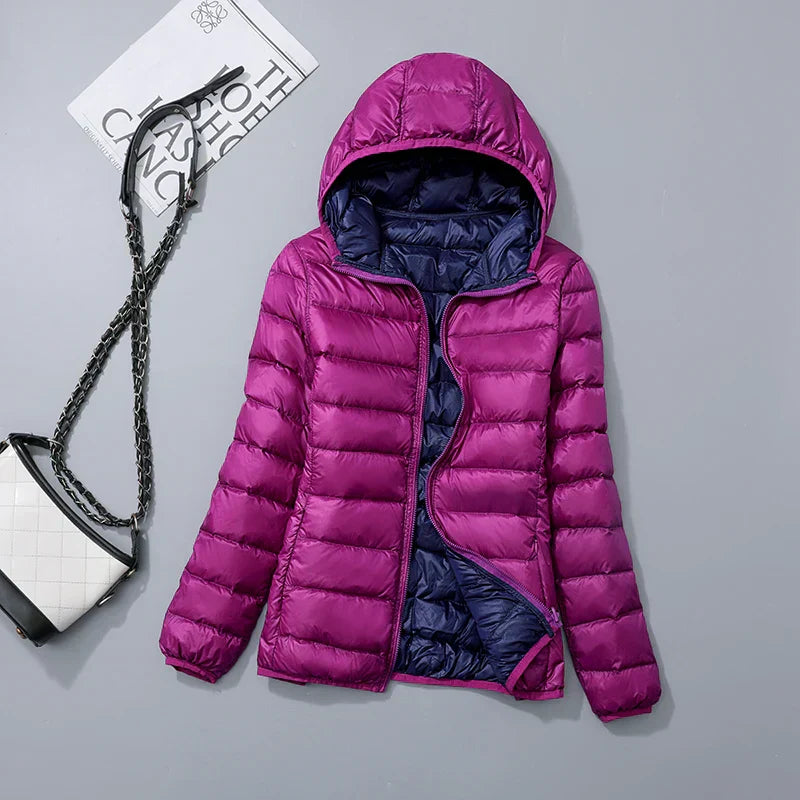 Hooded Down Jacket Warm Winter