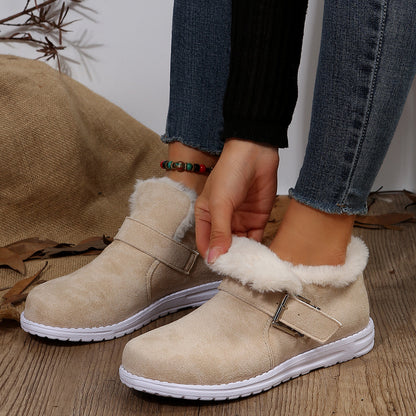 Soft Boots Women Comfortable Plush Fur