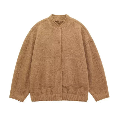 Oversized Chunky Knit Men's Cardigan