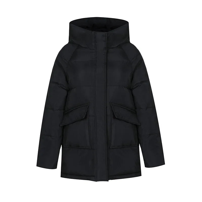 Elegant Women's Parka Jacket