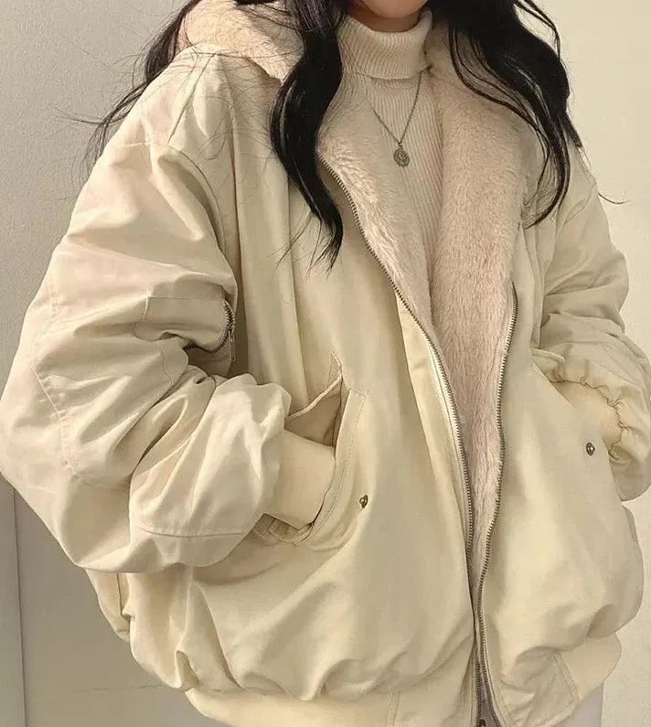 Women's Winter Jacket Long Sleeve Warm