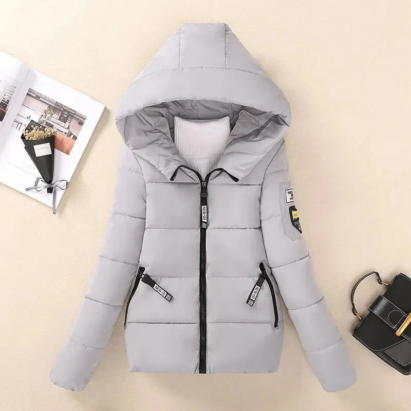 Warm Winter Jacket Lined Hood