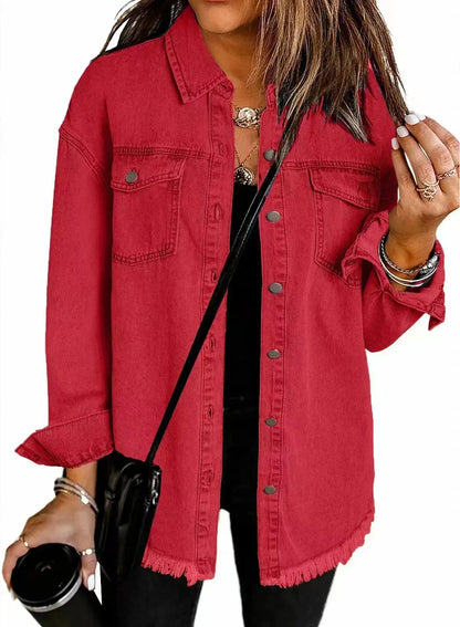 Fashionable Women's Denim Jacket