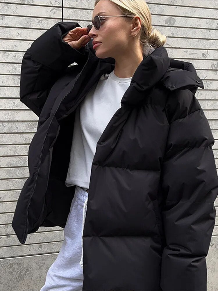 Women's Oversized Hoodie Jacket