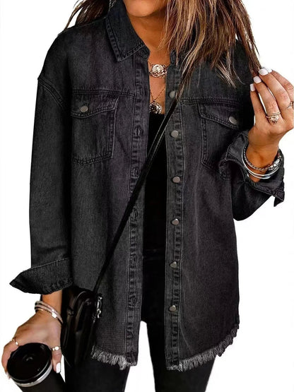 Fashionable Women's Denim Jacket