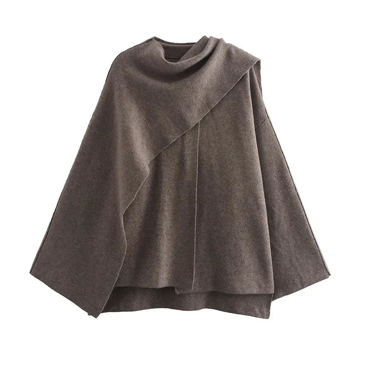Stylish Asymmetrical Women's Coat