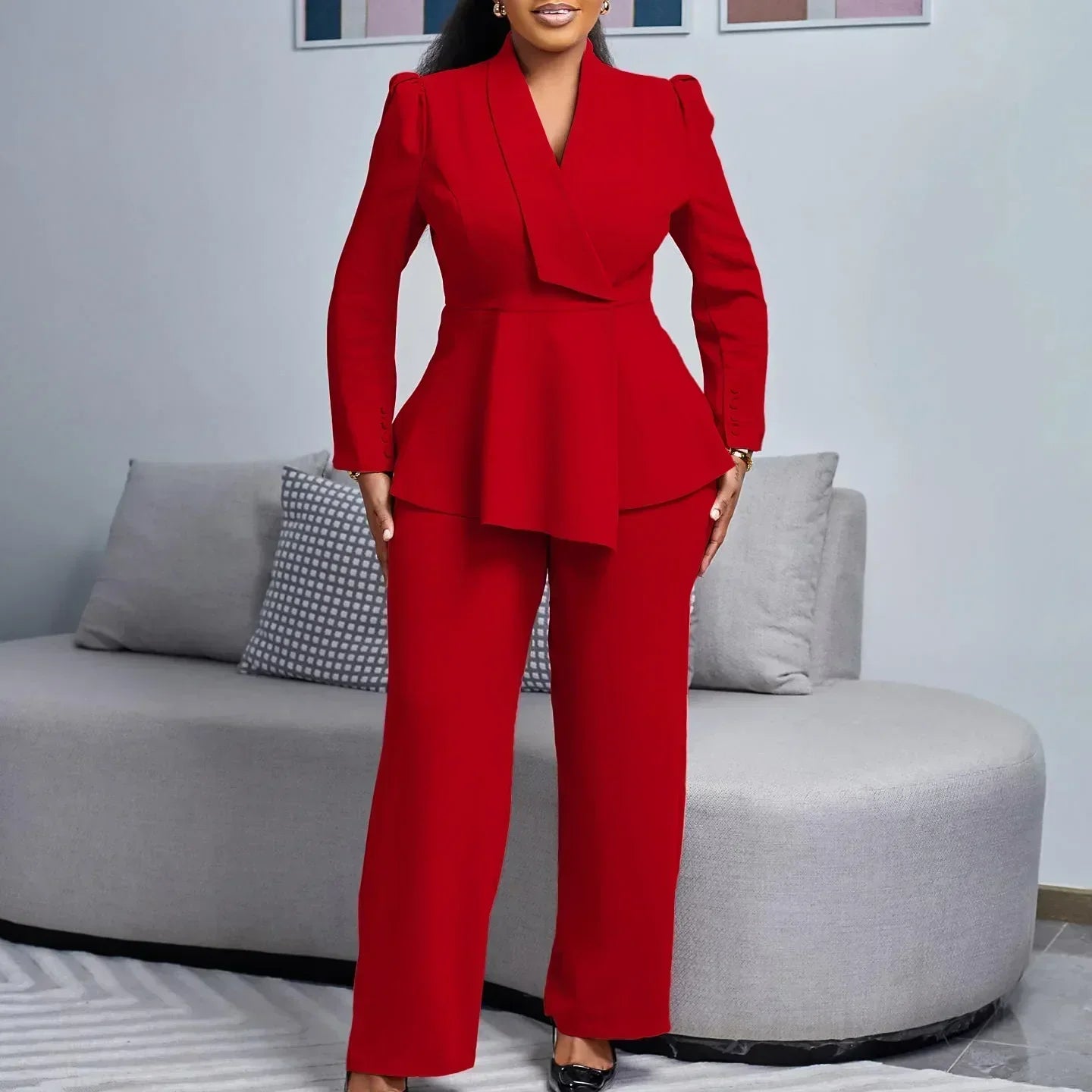 Women's Business Suit Tailored Elegant