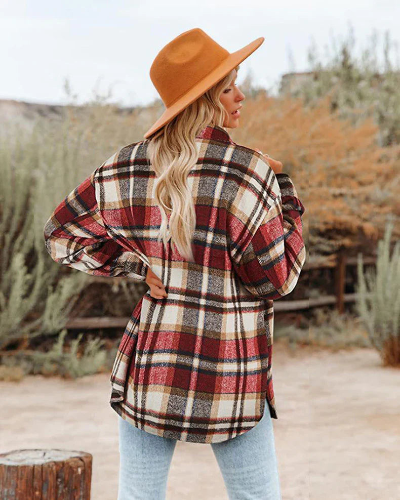 Women's Wool Jacket Warm Elegant