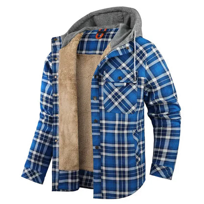 Gerald - Checked Flannel Jacket Warm