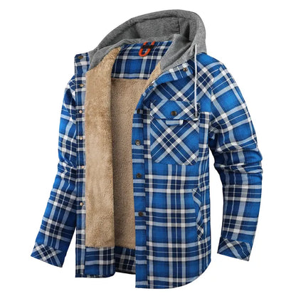 Checked Shirt Dress Warm Winter
