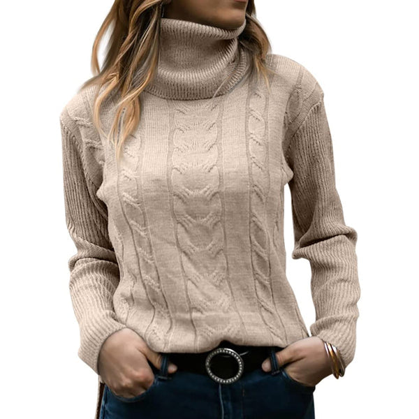 Women's Chic Long Sleeve Turtleneck