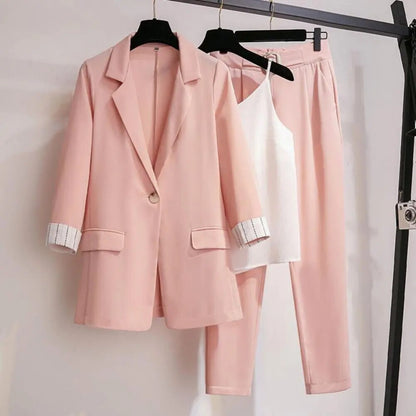 Women's Business Suit Set Elegant Formal