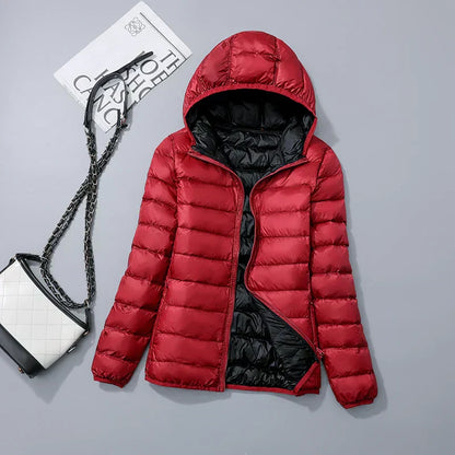 Hooded Down Jacket Warm Winter