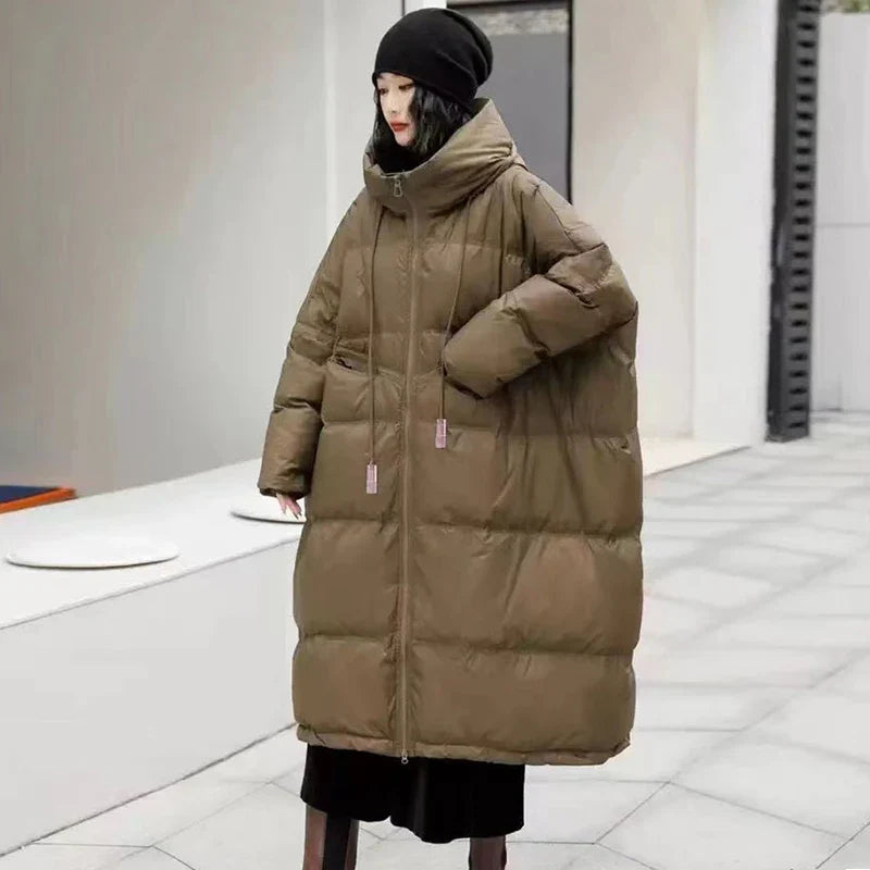 Long Down Jacket Women Wanda Warm