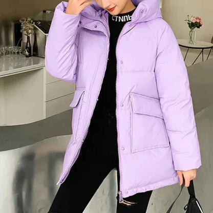 Elegante Parka Damenjacke - IdealeKleiden