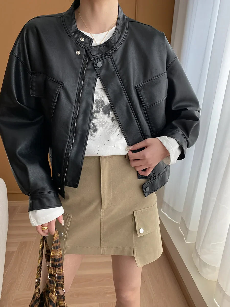 Modische Warriors of Light Lederjacke - IdealeKleiden