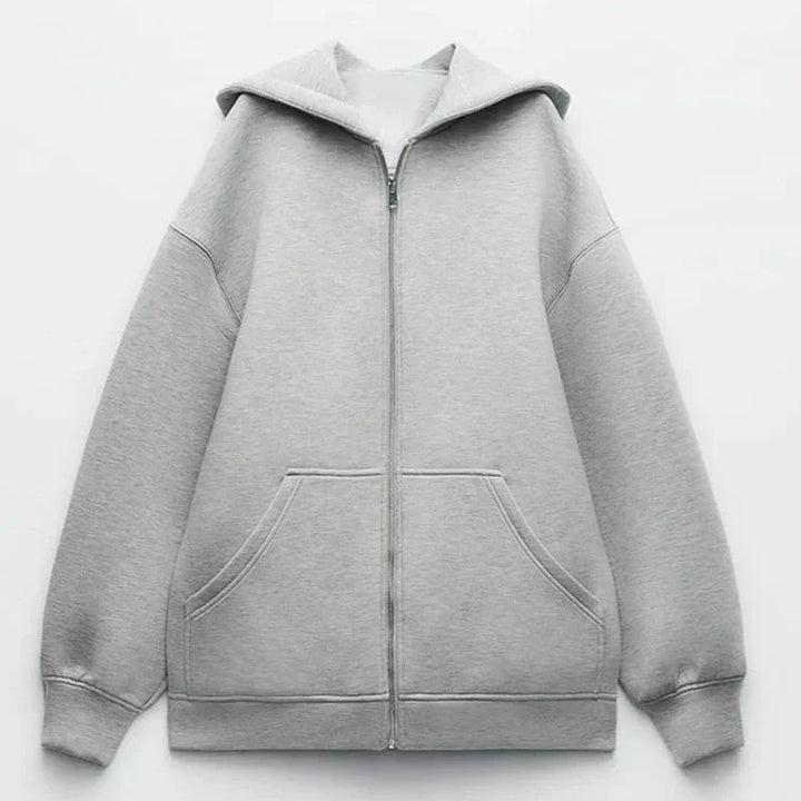 Freizeitjacke Mit Kapuze Sportlich Leicht - IdealeKleiden