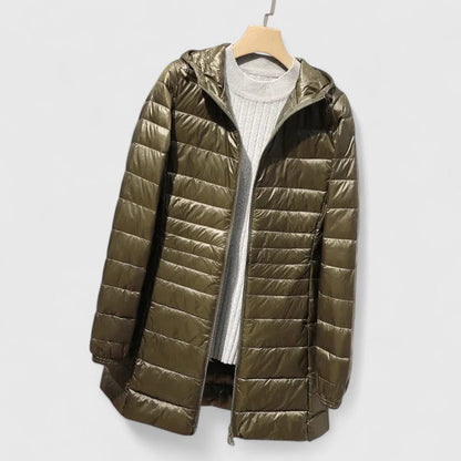 Women's Quilted Coat Winter Warm Zipper