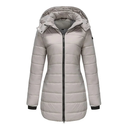 Women's Warm Hooded Winter Puffer Coat