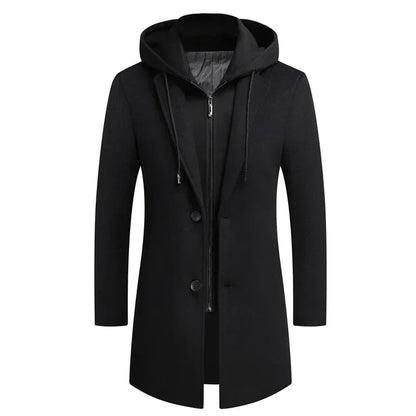 Practical Winter Jacket with 2-in-1 Function