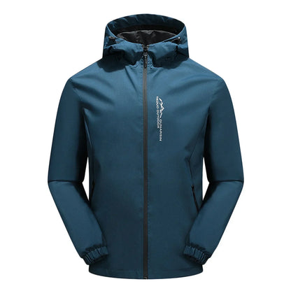 Men's Winter Softshell Jacket Warm Hooded