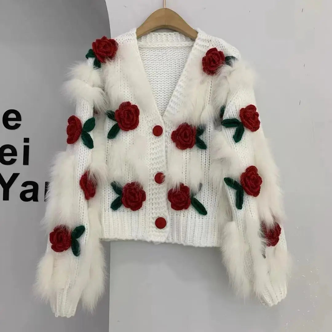 Romantic Women's Cardigan Moonlight Blue