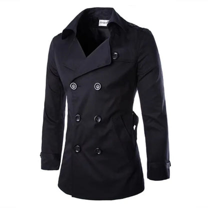 Men's Double Flanker Jacket Modern Style