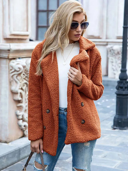 Soft Women's Jacket Teddy Coat Winter
