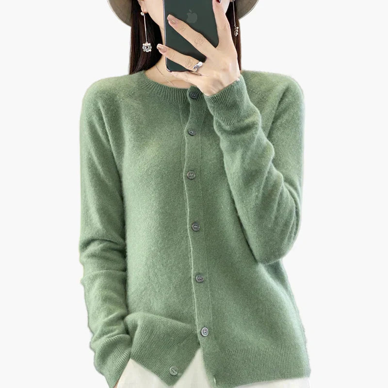 Elegant Knitted Cardigan for Women