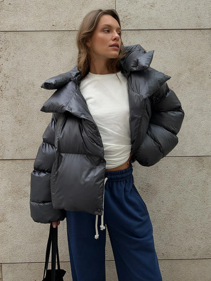 Stylish modern bomber jacket