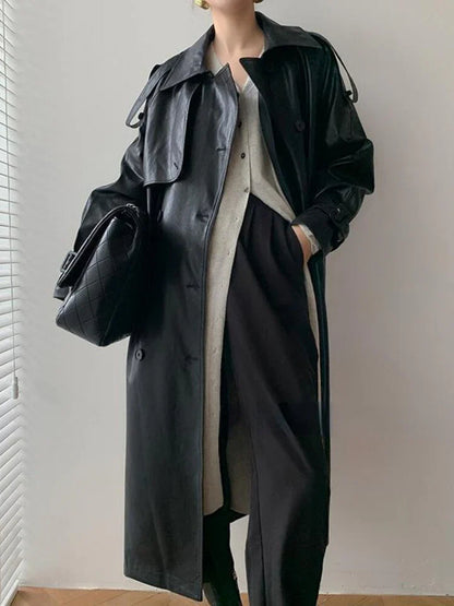 Elegant Trench Coat Women's Fashion