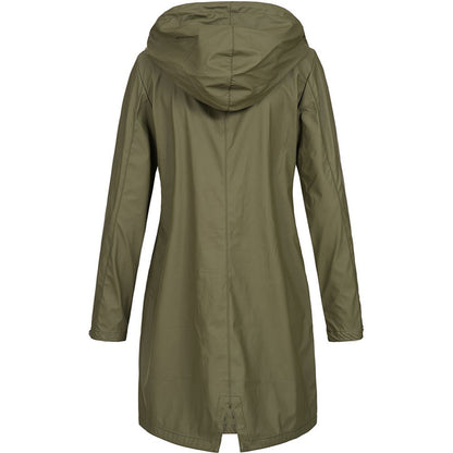 Damen Winterjacke Kapuzenparka Lang - IdealeKleiden