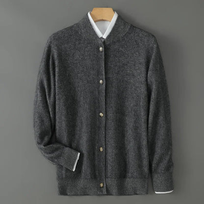 Women's Soft Cardigan with Front Buttons