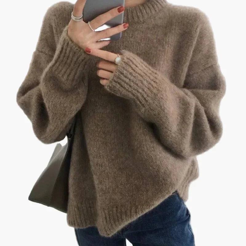 Retro Oversize Pullover Herbst Winter Trend