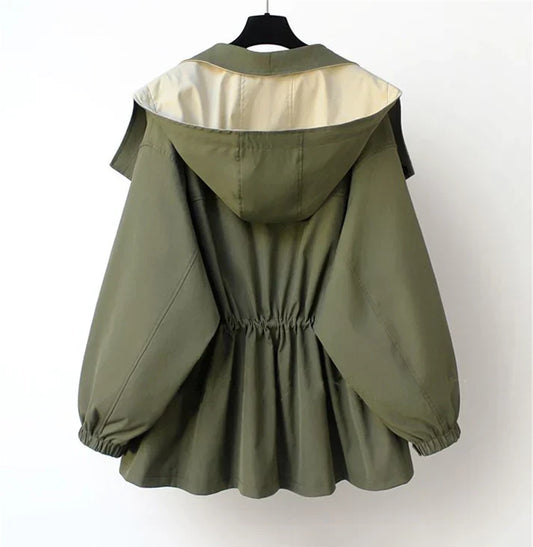 Eleganter Damen-Regenmantel - IdealeKleiden