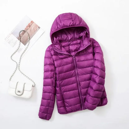 Hooded Down Jacket Warm Winter