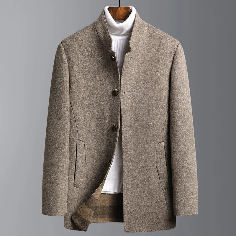 Stylish Avant-Garde Men's Coat