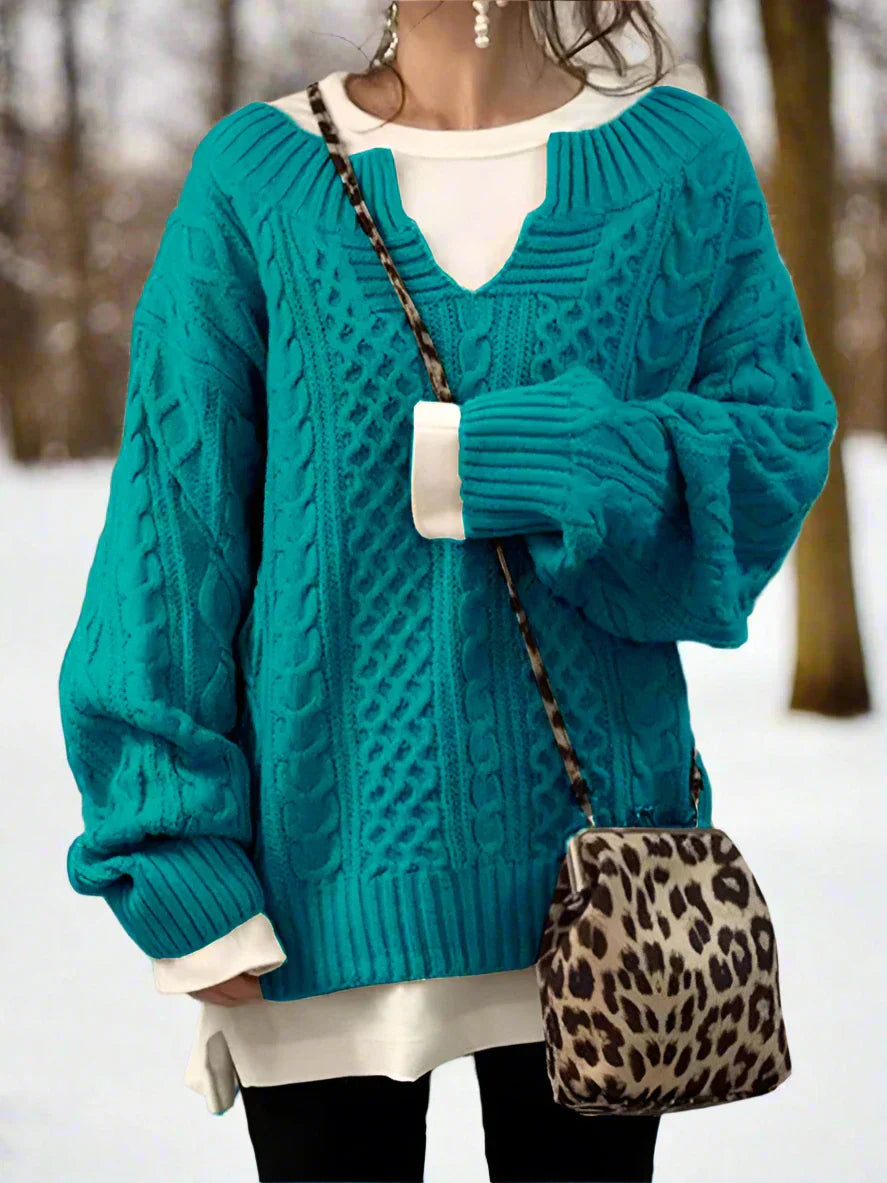 Knitted Sweater Oversized Soft and Warm Comfort Fit