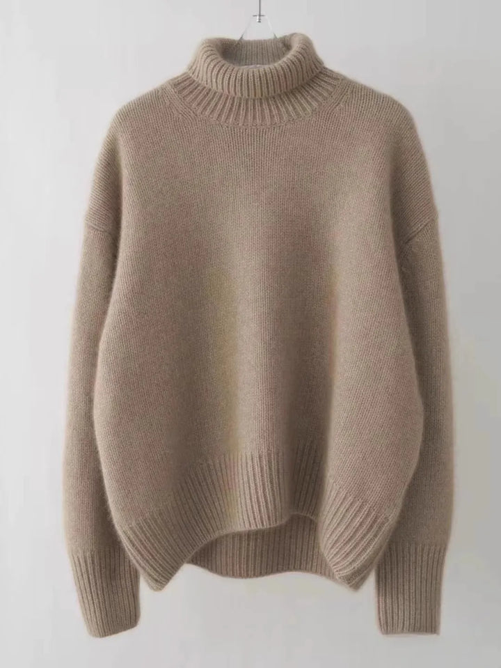 Women's Luxury Cashmere Turtleneck Autumn Fashion