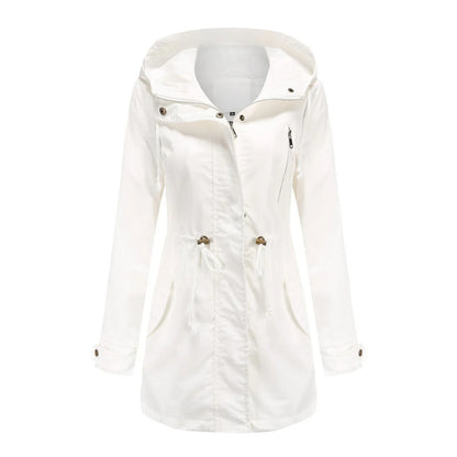 Long Rain Jacket Waterproof Women