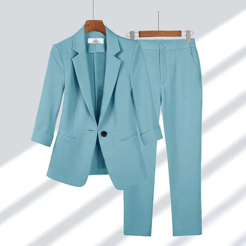 Elegant Two-Piece Women's Suit